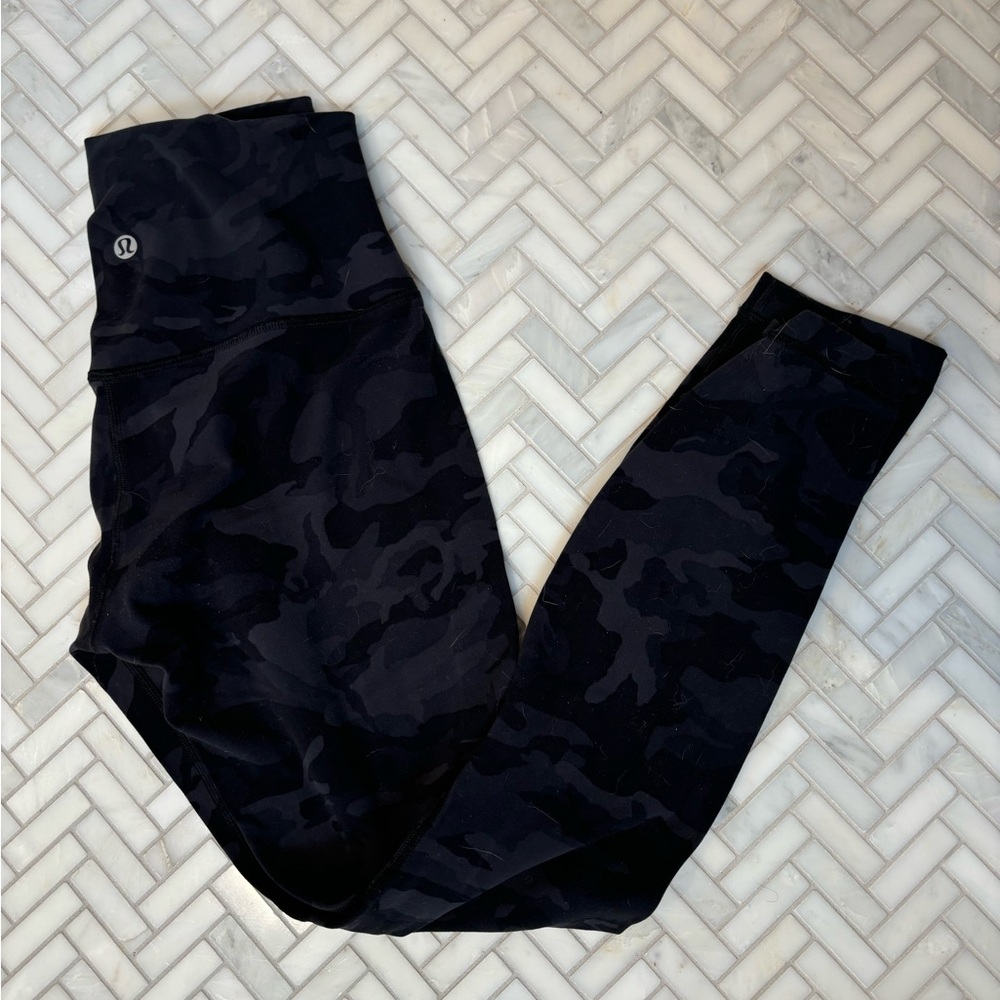 Align high waisted. 25 inches